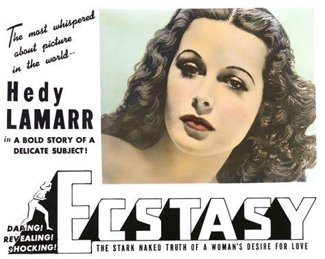 hedy lamar nude|Naked Hedy Lamarr in Ecstasy